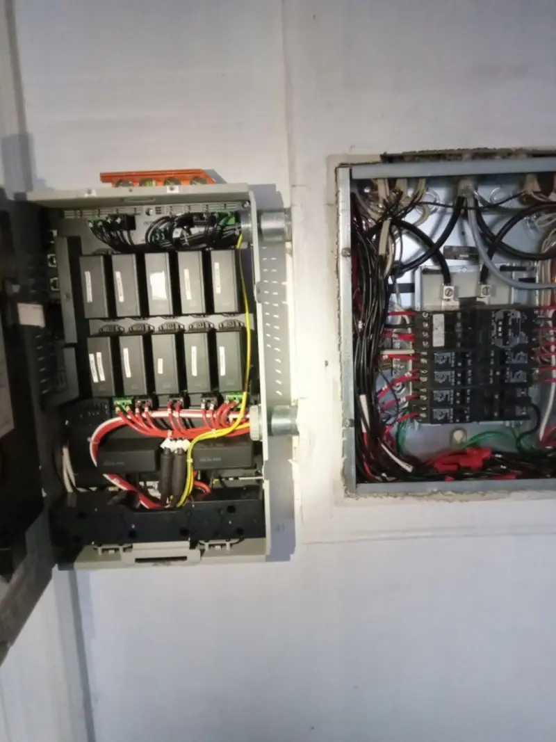 Electrical panel upgrade completed for Ring Doorbell Installation in Pike Creek Valley
